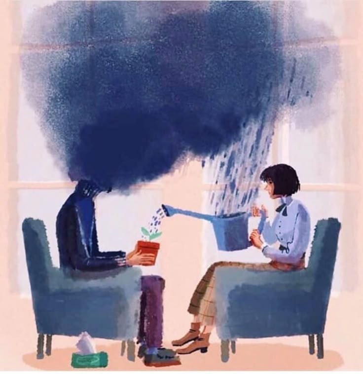 Great depiction of therapy